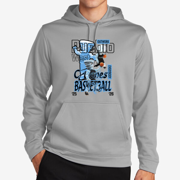 Pueblo West Sport Wick Fleece Hooded Pullover Thumbnail