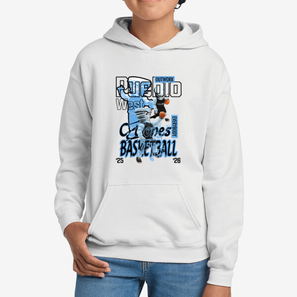 Pueblo West Youth Heavy Blend Hooded Sweatshirt Thumbnail