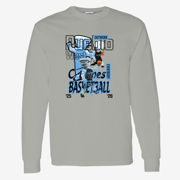 Pueblo West Heavy Cotton 100% Cotton Long Sleeve T Shirt Thumbnail