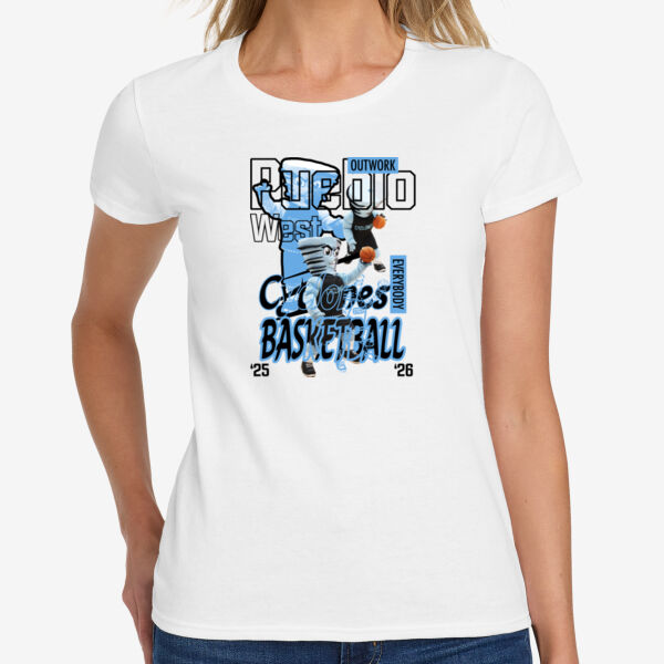 Pueblo West Ladies Heavy Cotton 100% Cotton T Shirt Thumbnail